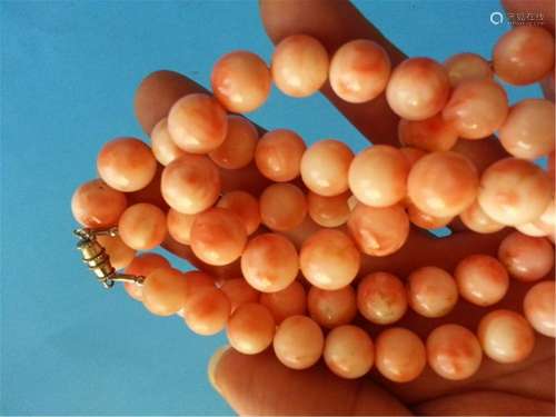 coral necklace