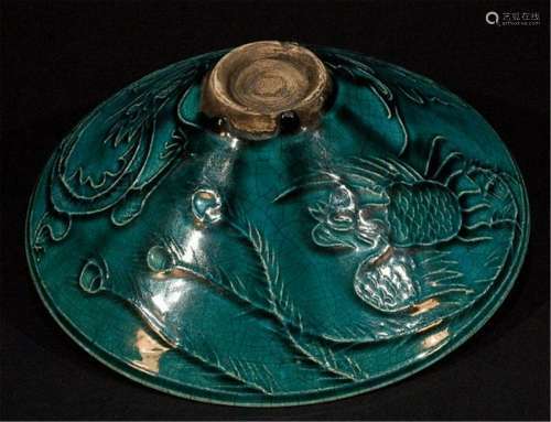 Chinese Blueish-Green bowl