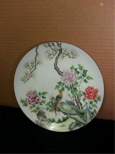 ANTIQUE Chinese Famille Rose Porcelain Dishes.