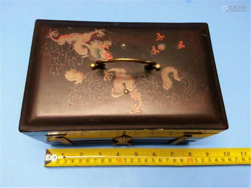 antique Lacquer Box fuzhuo