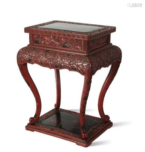 JAPON Epoque MEIJI (1868 1912) Petite TABLE d’aute…