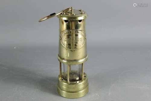 Aberaman Colliery brass miners lamp, nr 41618