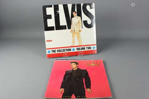 An Elvis Presley LP Record entitled 'The Collection Volume II, together with a booklet The Essential 60's Masters I