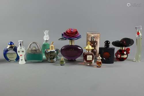 Miscellaneous perfume bottles