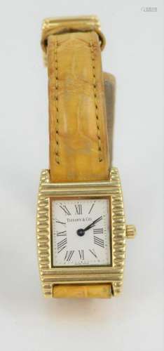 Tiffany and Company 18 Karat Gold Ladies Wristwatch,