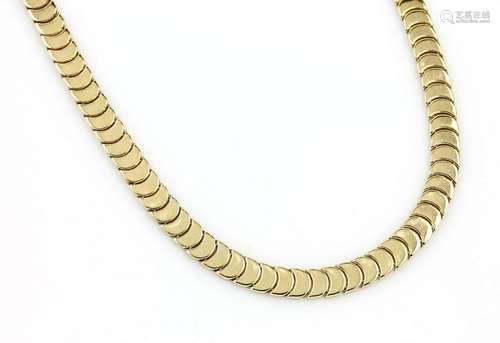 18 kt gold necklace