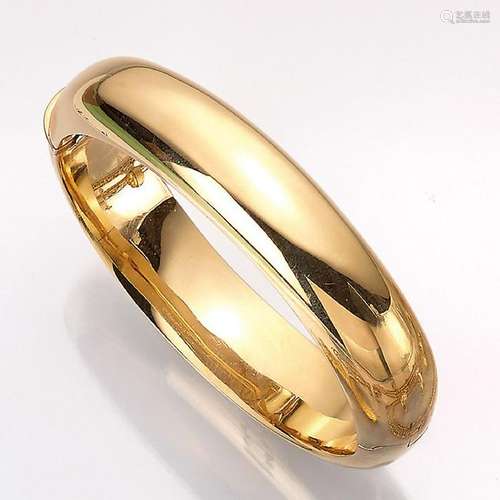 14 kt gold bangle