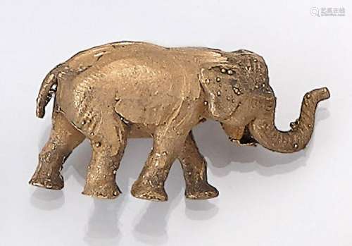 21.6 kt gold sculpture 'Elephant'