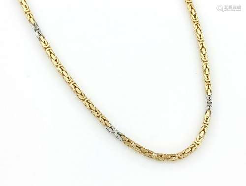 18 kt gold royal chain