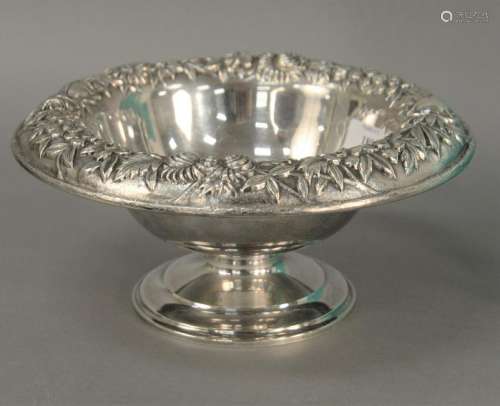 Kirk and Son Sterling Silver Footed Bowl, having