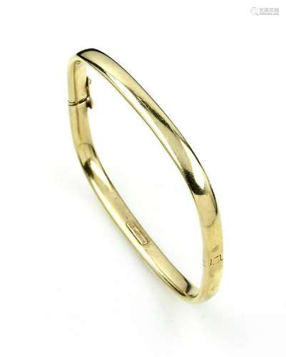 14 kt gold bangle