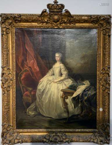 Portrait of Maria Leszczynska, Queen Consort Princess