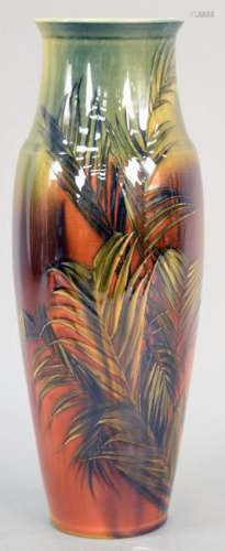 Kataro Shirayamadani For Rookwood Vase, glazed with