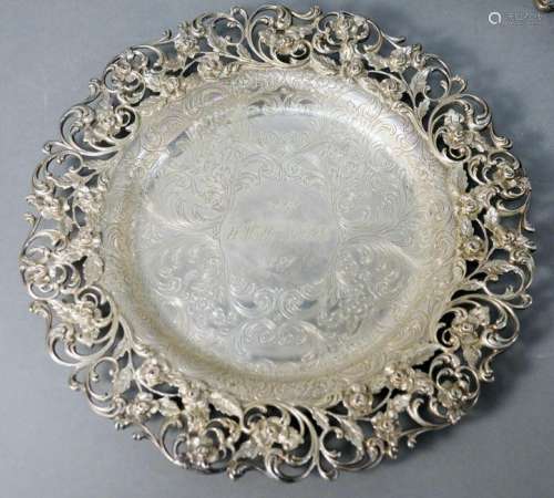 Hansel and Sloan Sterling Silver Plate, with