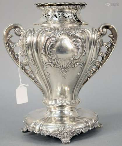 Tiffany and Company Sterling Silver Wine Cooler, having