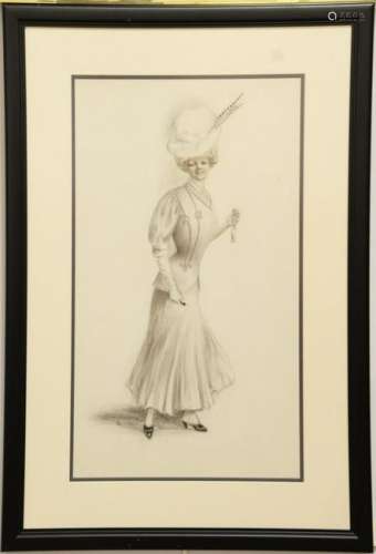 Charles Sheldon (1889 - 1960), fashion glamour portrait