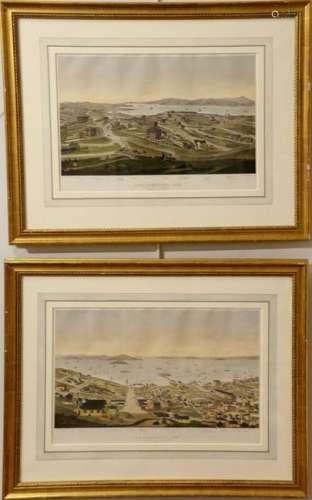 Gifford and Nagel Panoramic View of San Francisco 1862,
