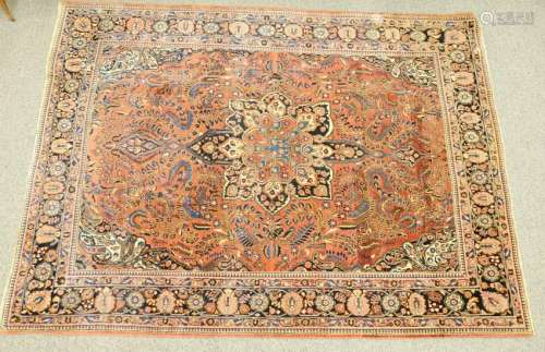 Sarouk Oriental Carpet. 8' 9