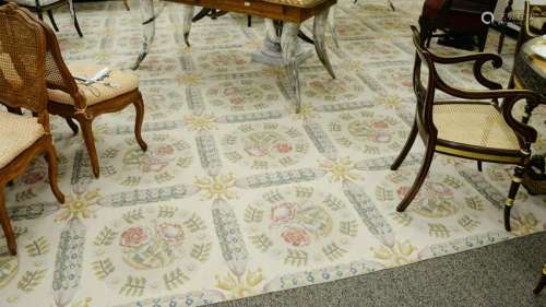 Aubusson Style Carpet, 16' 9