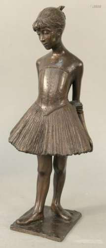 James Butler (B1931), bronze ballerina figural