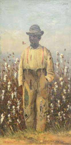 William Aiken Walker (1838 - 1921), cotton picker man,