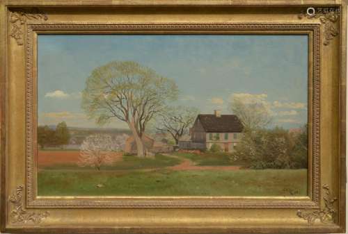 Nelson Augustus Moore (1824 - 1902), spring, Windsor,