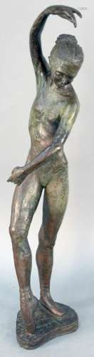 Priscilla Buxton, 20th century, Ballet Dancer, bronze