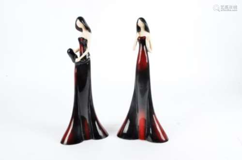 A collection of Doulton, Coalport, Nao and other figurines, to include Coalport limited edition