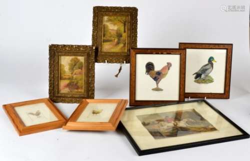 Four 19th Century coloured hunting prints, titled Mr Charles Davis Huntsman of the Royal Buck