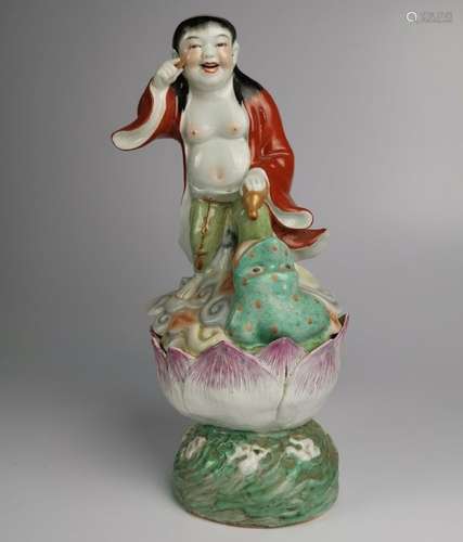 A Porcelain Statue