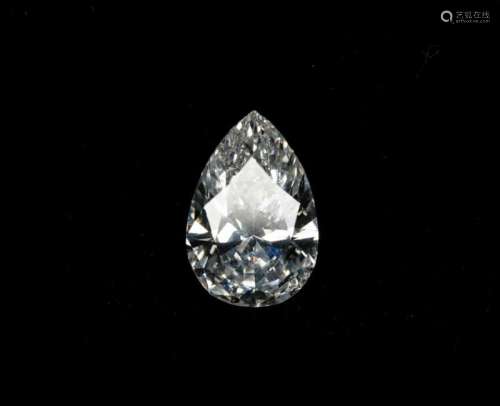 GIA Certified 2.41ct Pear Shape Diamond D/SI1
