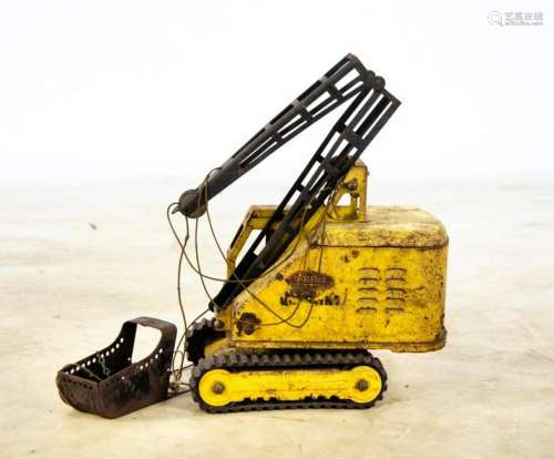 1960's Tonka Dragline Crane Excavator Toy