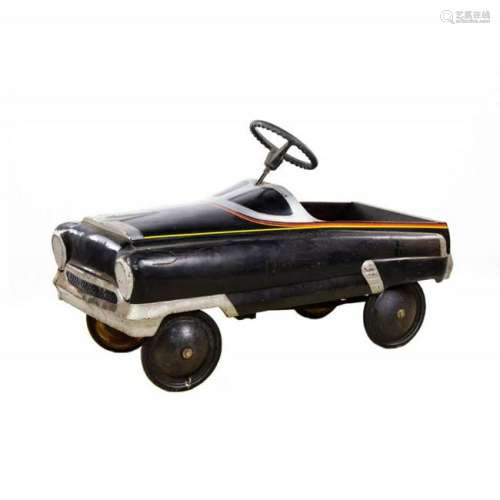 Murray Black and Silver Pedal Car