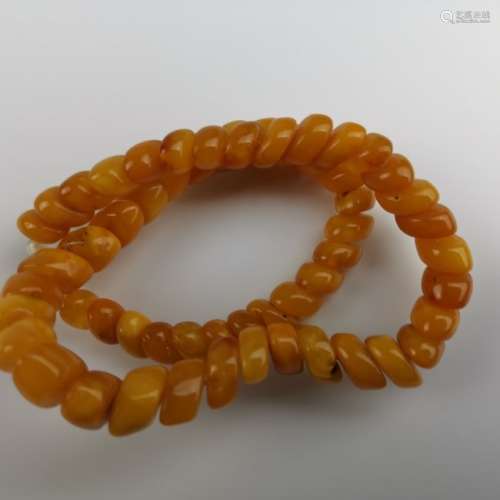 Amber/Honeywax Necklace