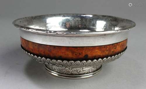 A Silver Wrapped Bowl