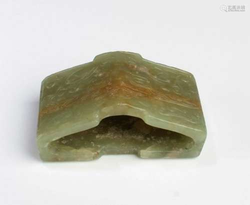Antique Chinese Jade Sword Guard