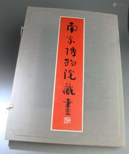 An old Chinese Nanjing Museum Painting Album