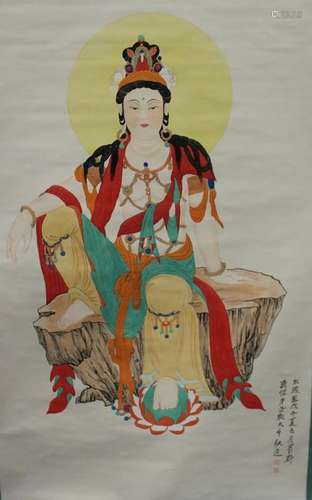 Chinese Hanging Scroll Painting