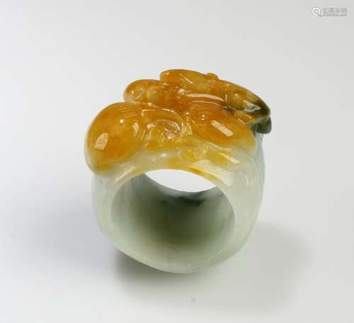 A Chinese Jade Archer's Ring