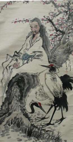 Chinese Hanging Scroll Painting