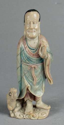 A Chinese Porcelain Statue