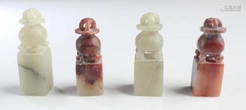 A Group of Four Chinese Seal