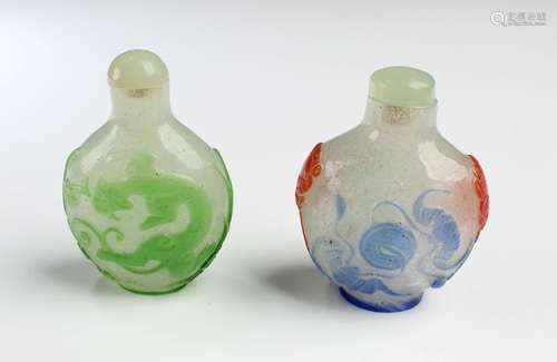 A Pair of Chinese Snuff Bottles