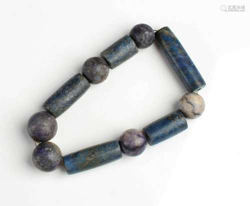 A Lapis Bracelet