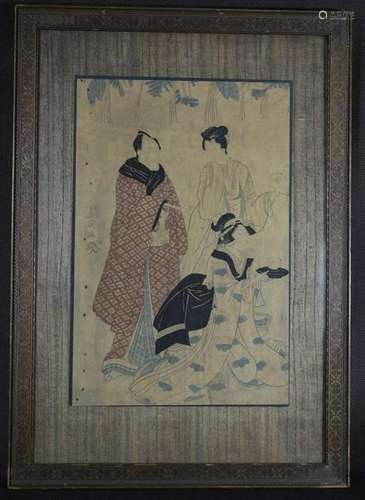 Japanese Wood Block Print - Kunisada