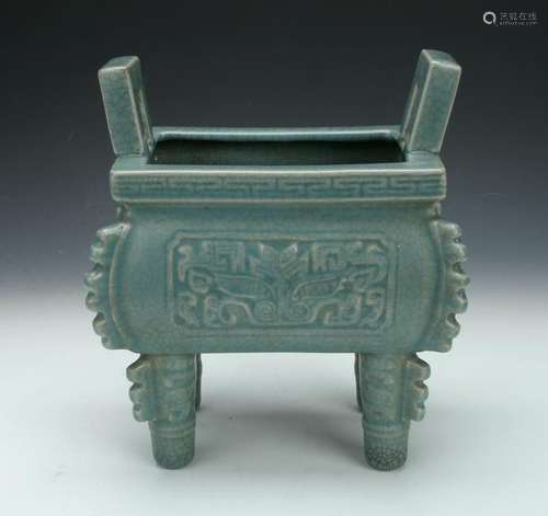 CELADON ARCHAIC FORM CENSER