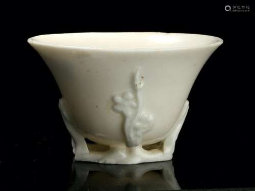 DEHUA CARVED WINE CUP