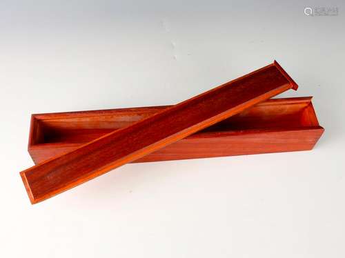 WOODEN SLIDE COVER INCENSE CASE