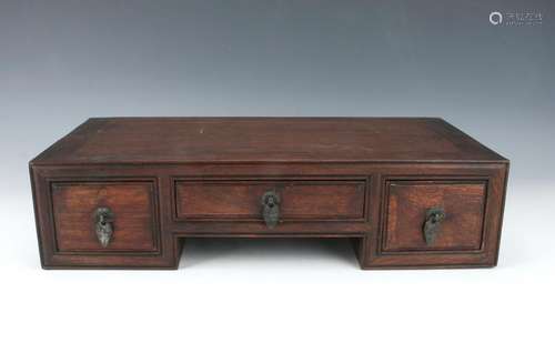 HUANGHUALI STEPPED DRAWER