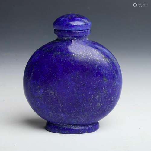 LAPIS LAZULI SNUFF BOTTLE